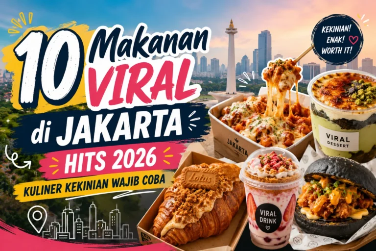 10 Makanan Viral di Jakarta Hits 2026