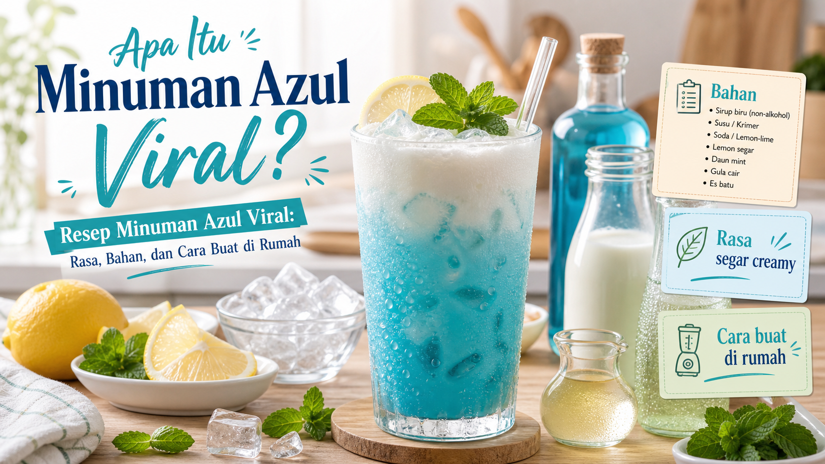 Apa Itu Minuman Azul Viral? - azul
