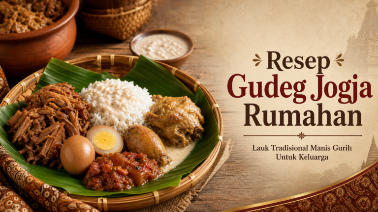 gudeg - Resep Gudeg Jogja Rumahan, Lauk Tradisional Manis Gurih Untuk Keluarga