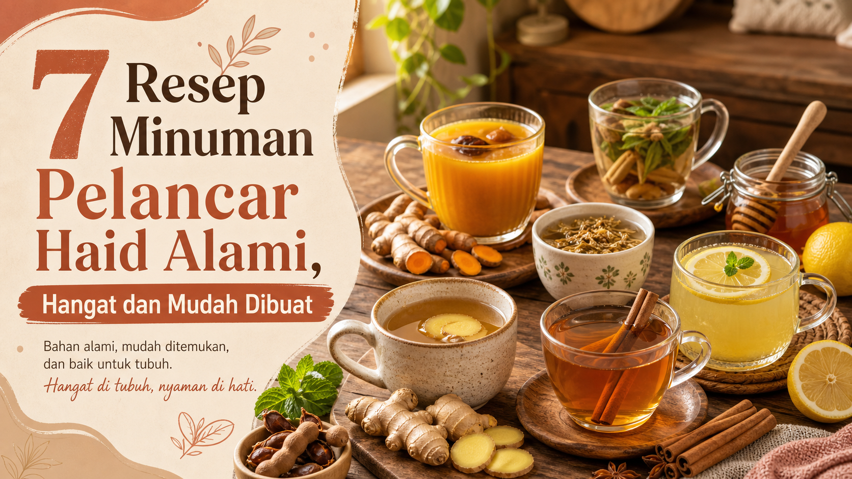 haid - 7 Resep Minuman Pelancar Haid Alami, Hangat dan Mudah Dibuat