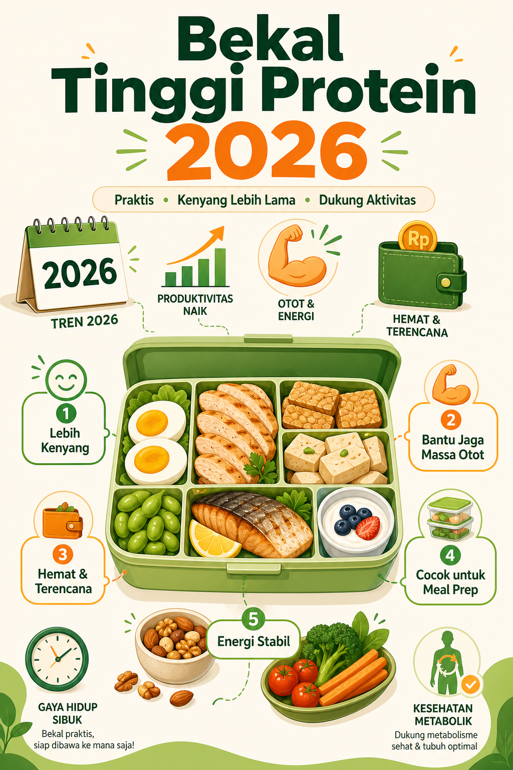 Kenapa Bekal Tinggi Protein Makin Relevan di 2026? - resep