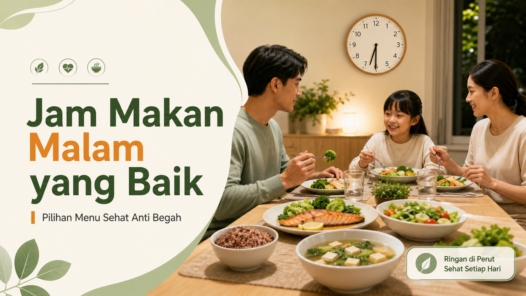 makan - Jam Makan Malam yang Baik dan Pilihan Menu Sehat Anti Begah