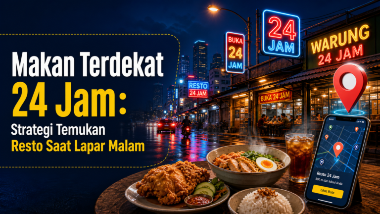 makan - Makan Terdekat 24 Jam: Strategi Temukan Resto Saat Lapar Malam