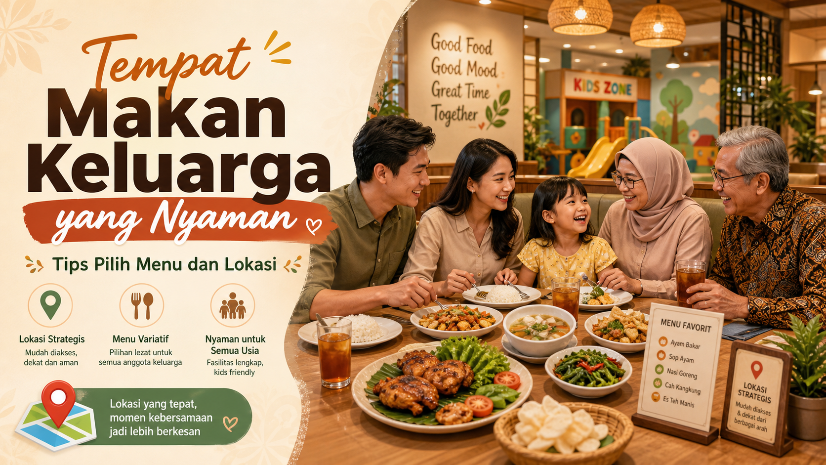 makan - Tempat Makan Keluarga yang Nyaman: Tips Pilih Menu dan Lokasi