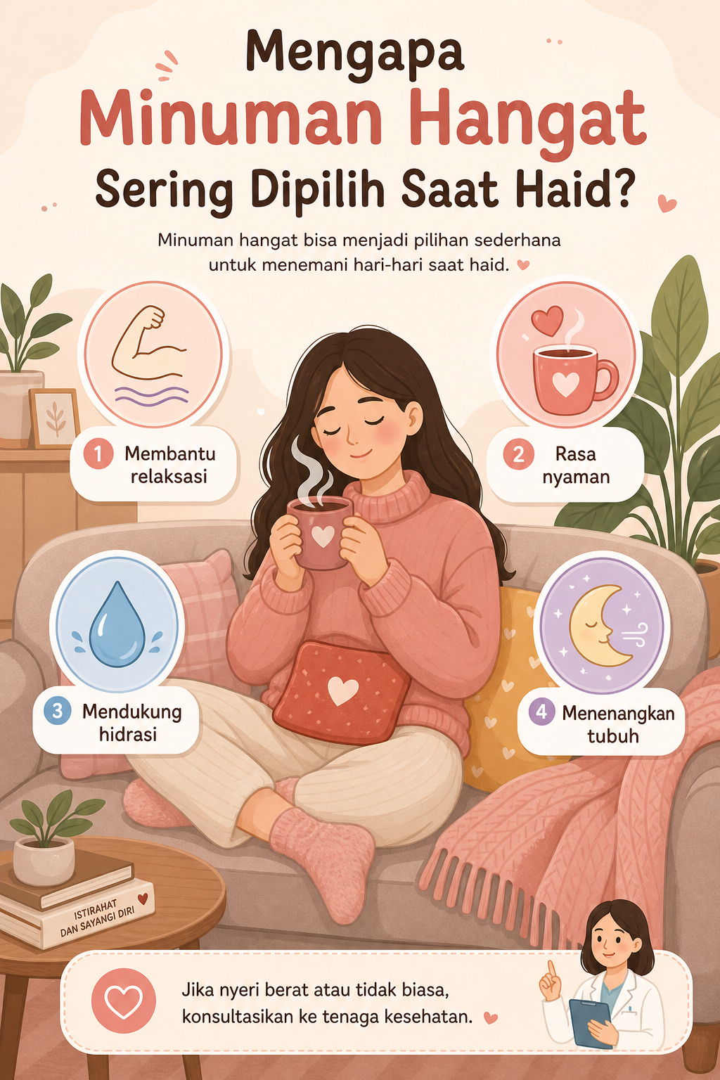 Mengapa Minuman Hangat Sering Dipilih Saat Haid? - haid