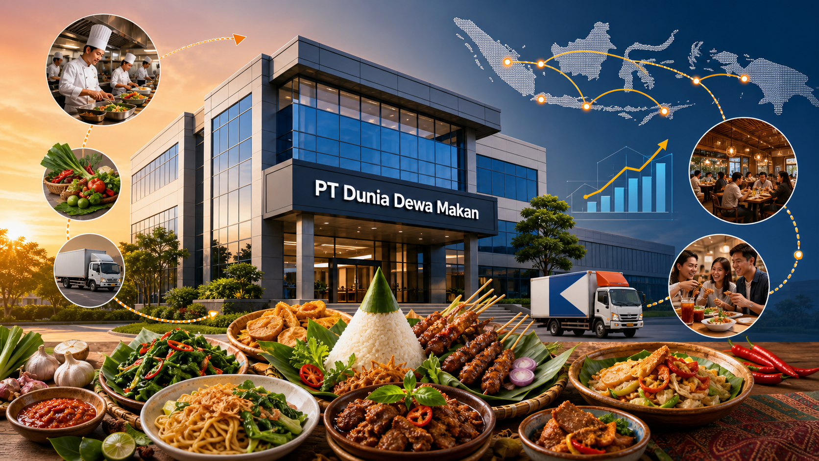 Mengenal PT Dunia Dewa Makan: Profil Bisnis dan Jejak Kuliner - kuliner