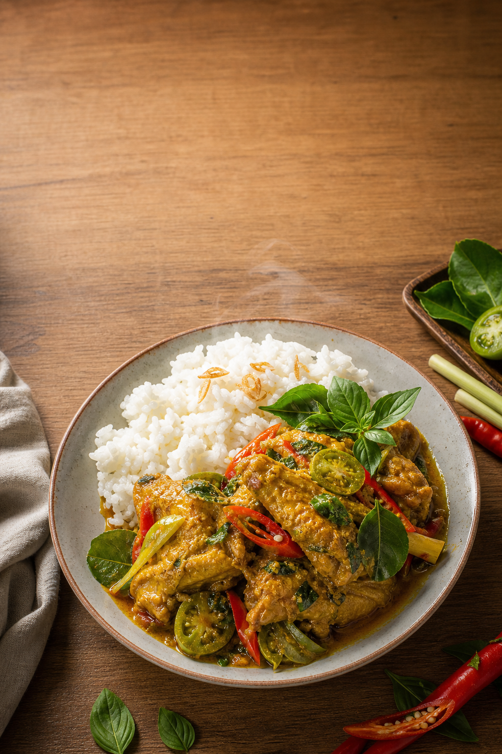 Nasi Ayam Woku Jadi Ide Makan Sore Pedas, Gurih Ringan Plus Foto - woku
