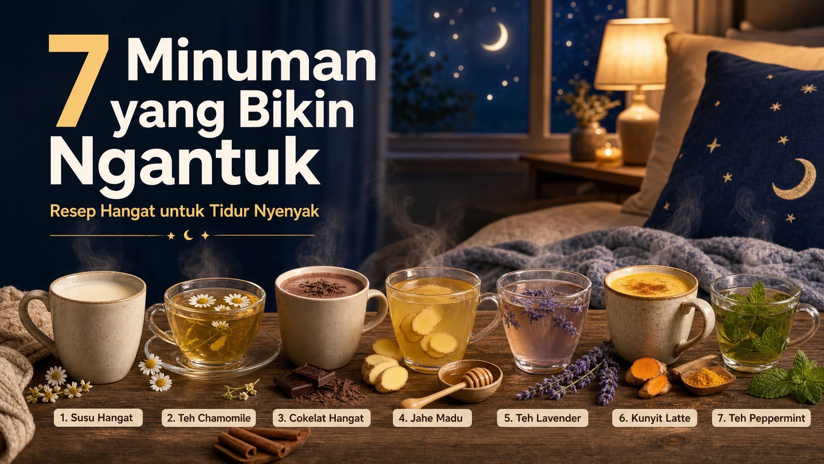 ngantuk - 7 Minuman yang Bikin Ngantuk, Resep Hangat untuk Tidur Nyenyak