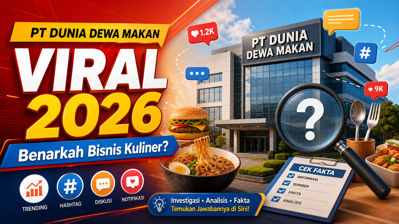 PT Dunia Dewa Makan Viral 2026: Benarkah Terkait Bisnis Kuliner? - dewa