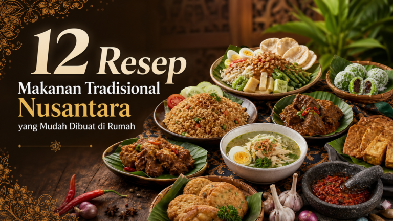 resep - 12 Resep Makanan Tradisional Nusantara yang Mudah Dibuat di Rumah