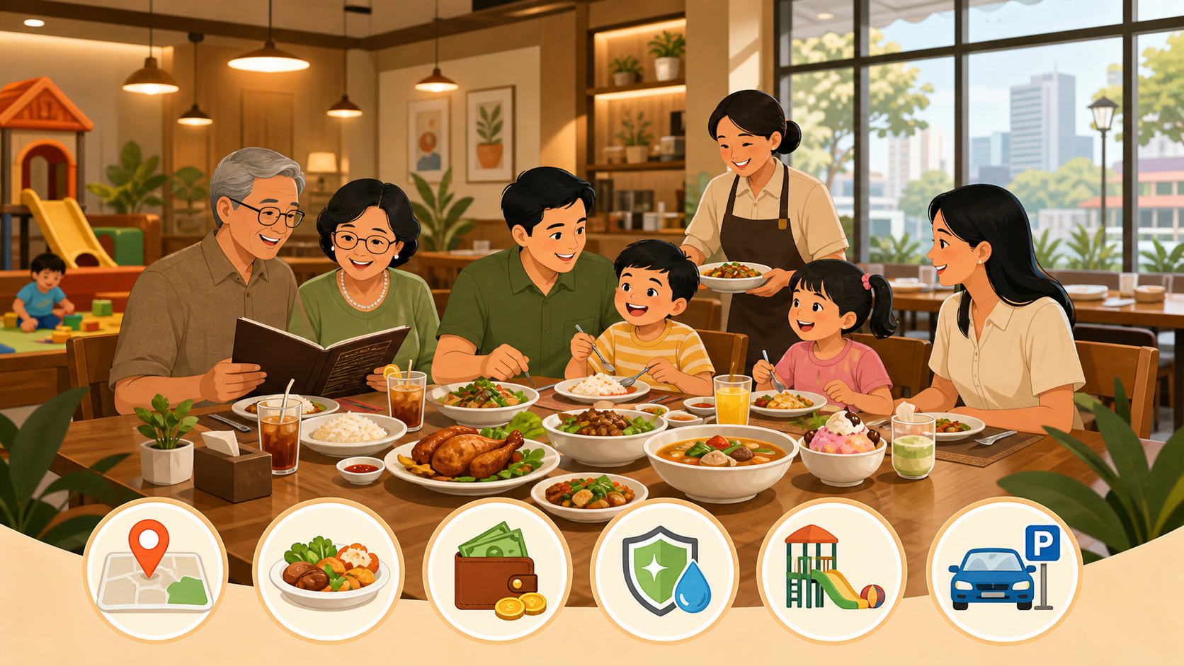 Tempat Makan Keluarga yang Nyaman: Tips Pilih Menu dan Lokasi - makan