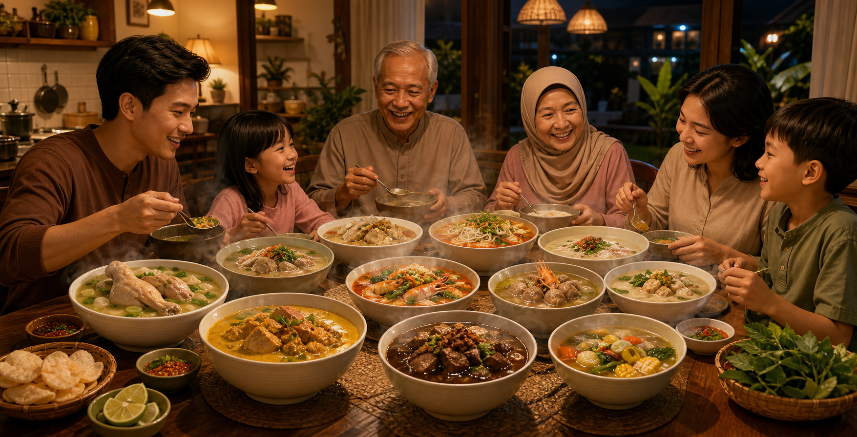 13 Resep Makanan Enak Berkuah Hangat untuk Makan Malam Keluarga - resep