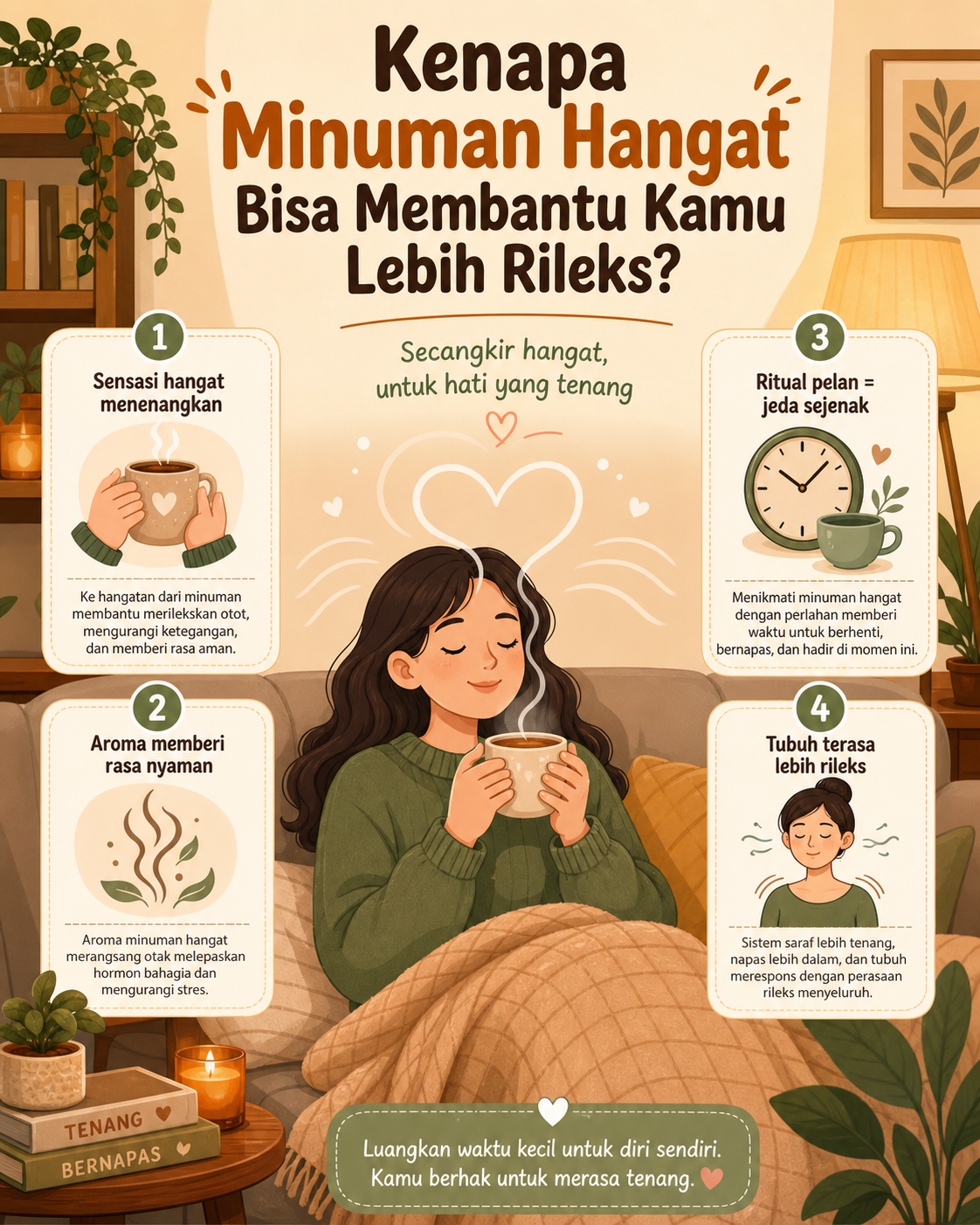 Kenapa Minuman Hangat Bisa Membantu Kamu Lebih Rileks? - minuman