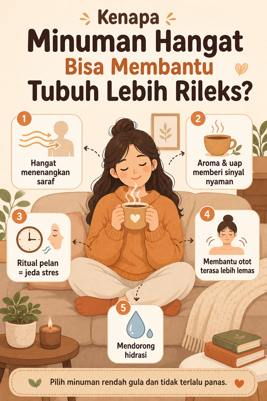 Kenapa Minuman Hangat Bisa Membantu Tubuh Lebih Rileks? - ngantuk