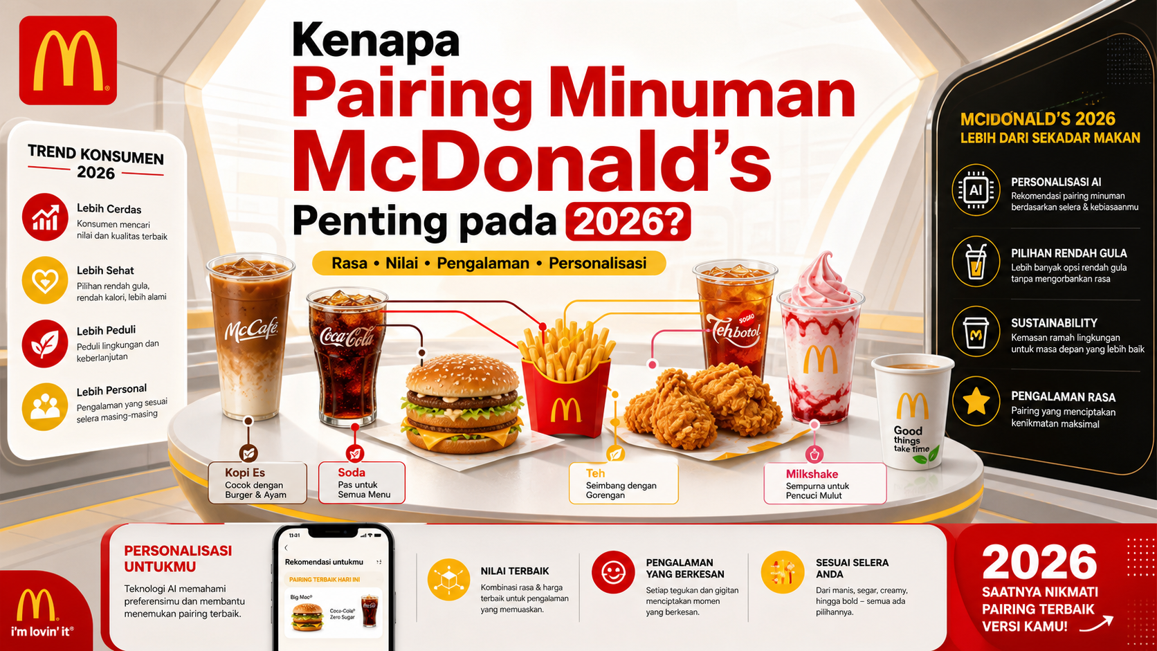Kenapa Pairing Minuman McDonald’s Penting pada 2026? - mcdonald