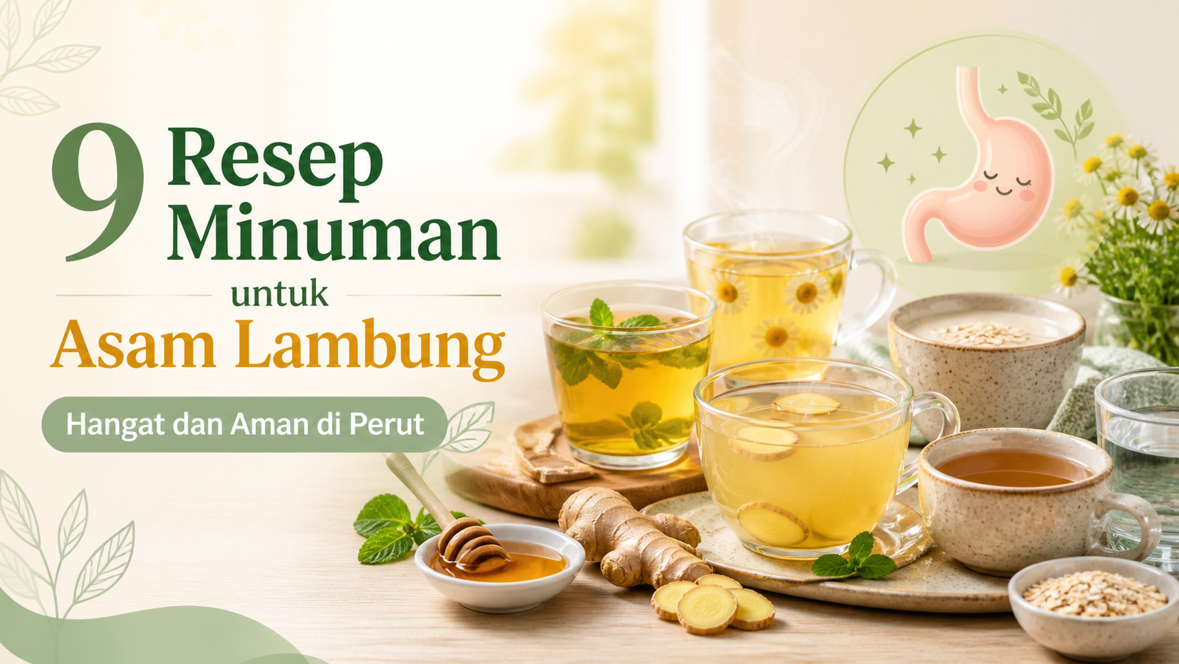 lambung - 9 Resep Minuman untuk Asam Lambung, Hangat dan Aman di Perut