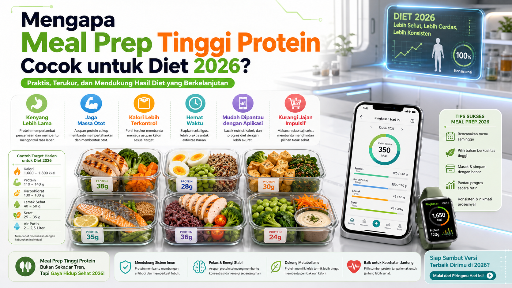 Mengapa Meal Prep Tinggi Protein Cocok untuk Diet 2026? - mealprep