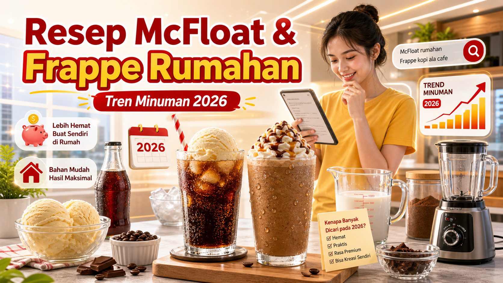 Mengapa Resep Minuman McDonald’s ala Rumahan: McFloat dan Frappe Banyak Dicari pada 2026? - mcdonalds