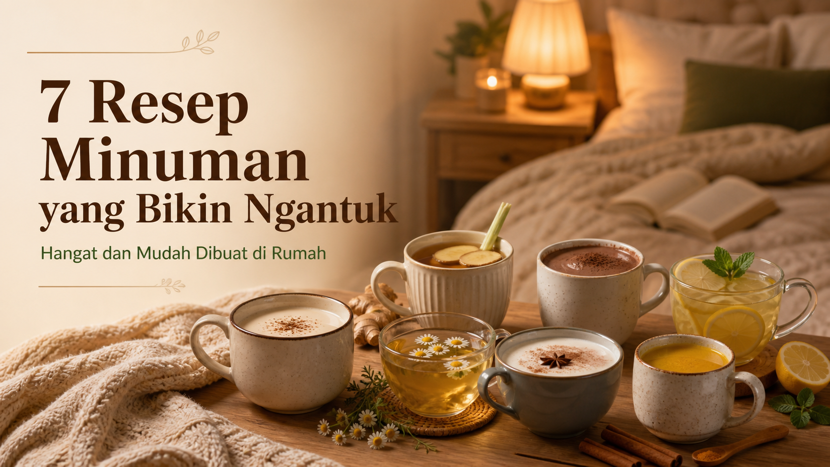 ngantuk - 7 Resep Minuman yang Bikin Ngantuk, Hangat dan Mudah Dibuat di Rumah