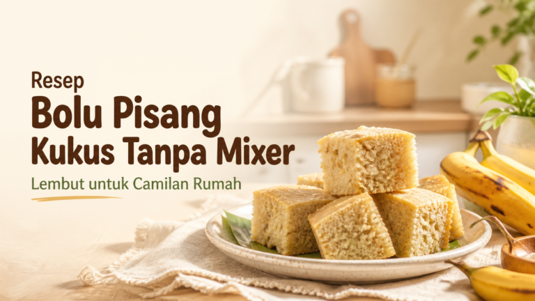 pisang - Resep Bolu Pisang Kukus Tanpa Mixer, Lembut untuk Camilan Rumah