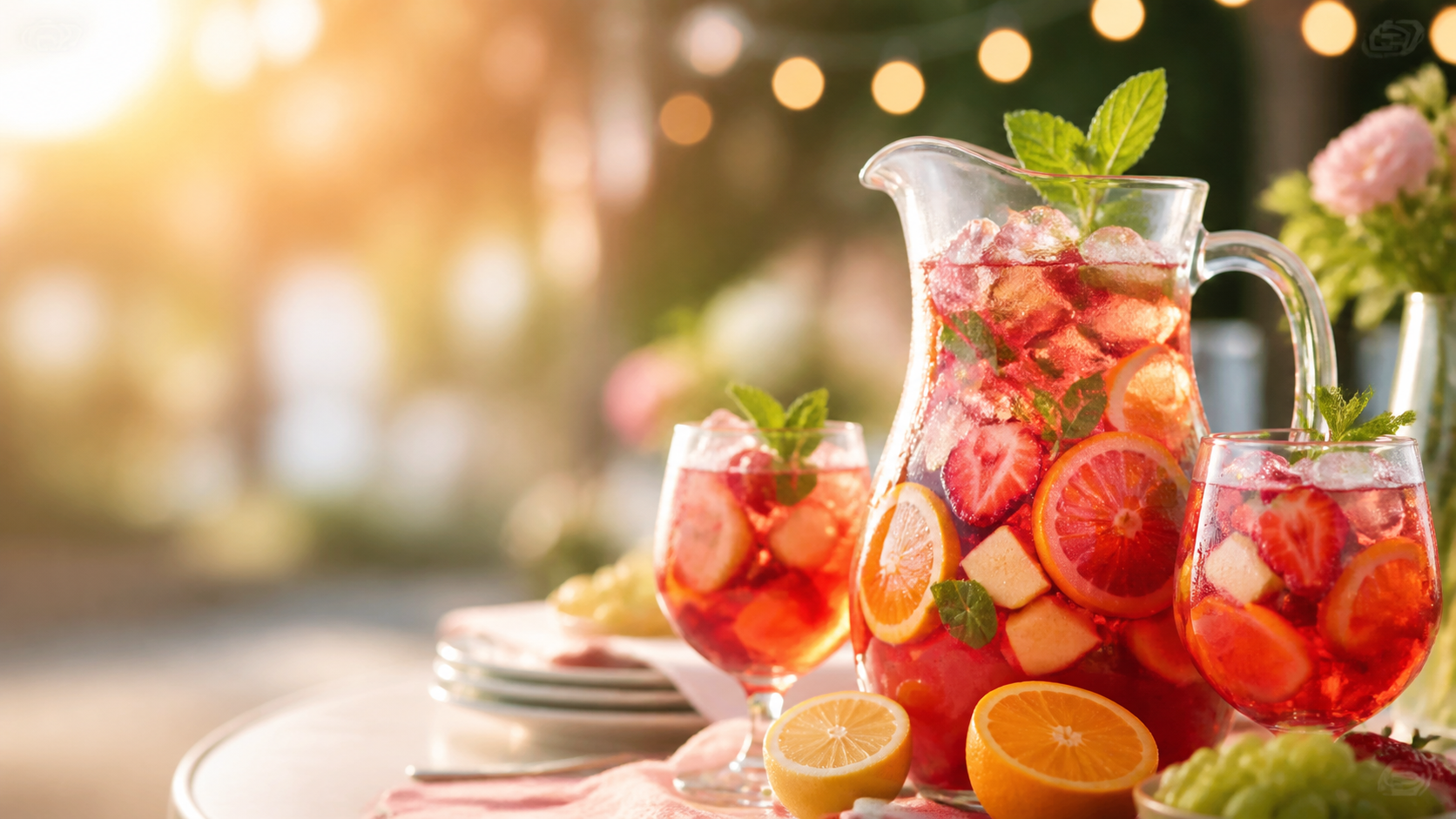 sangria - Resep Sangria Rendah Alkohol, Minuman Buah Segar untuk Pesta