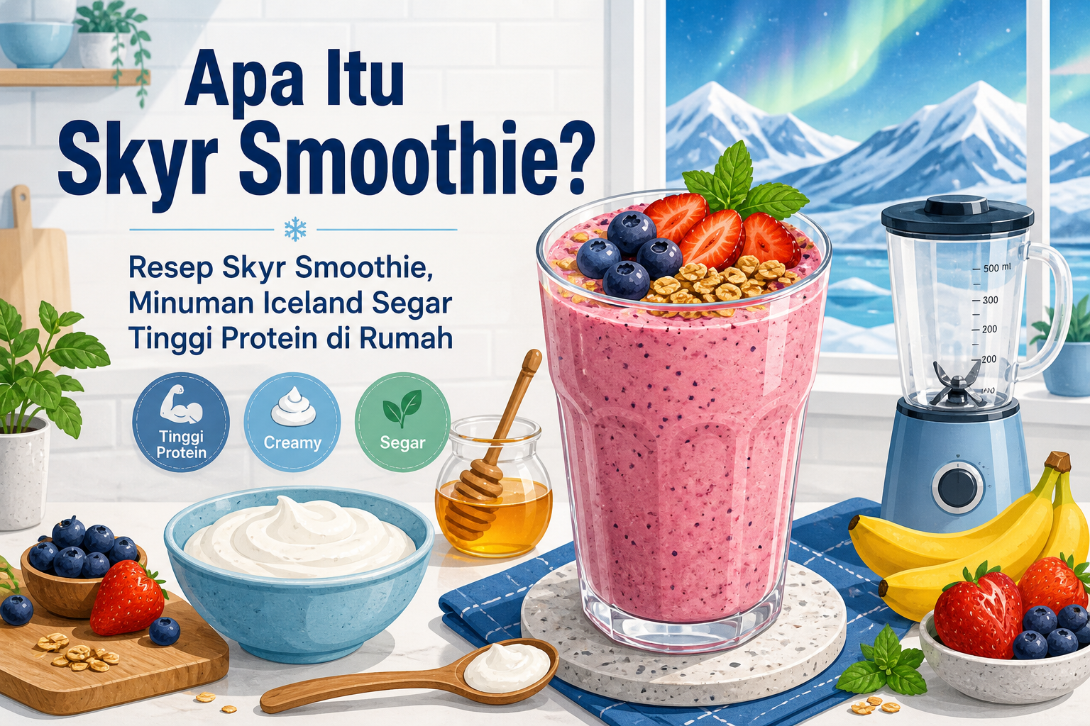 Apa Itu Skyr Smoothie? - iceland