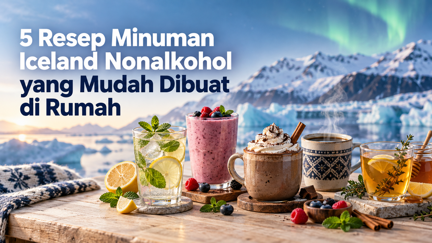 iceland - 5 Resep Minuman Iceland Nonalkohol yang Mudah Dibuat di Rumah