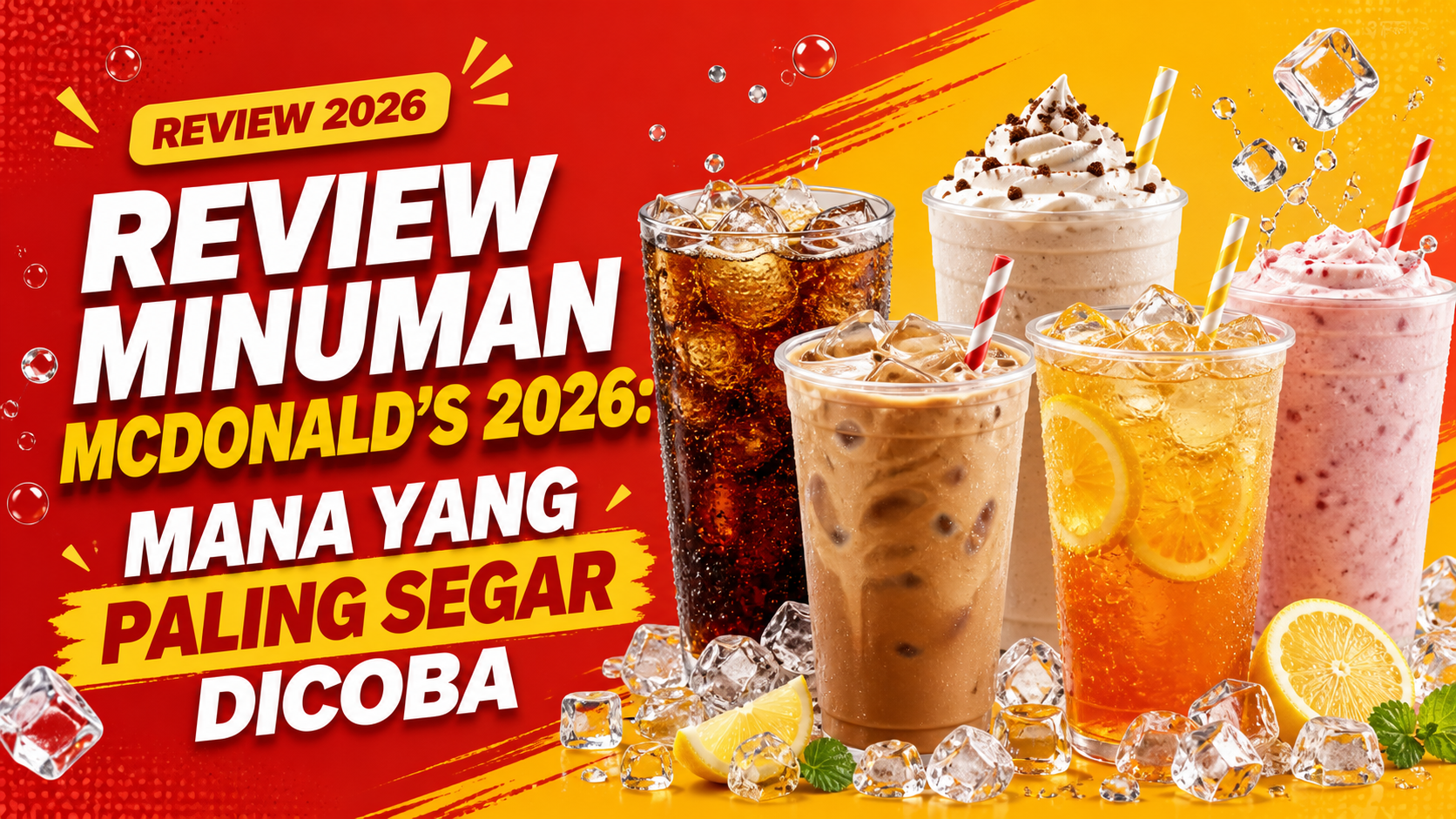 mcdonald - Review Minuman McDonald’s 2026: Mana yang Paling Segar Dicoba