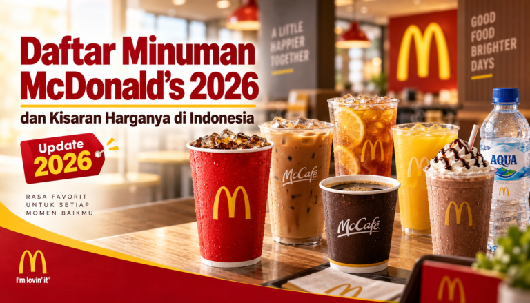 mcdonalds - Daftar Minuman McDonald's 2026 dan Kisaran Harganya di Indonesia