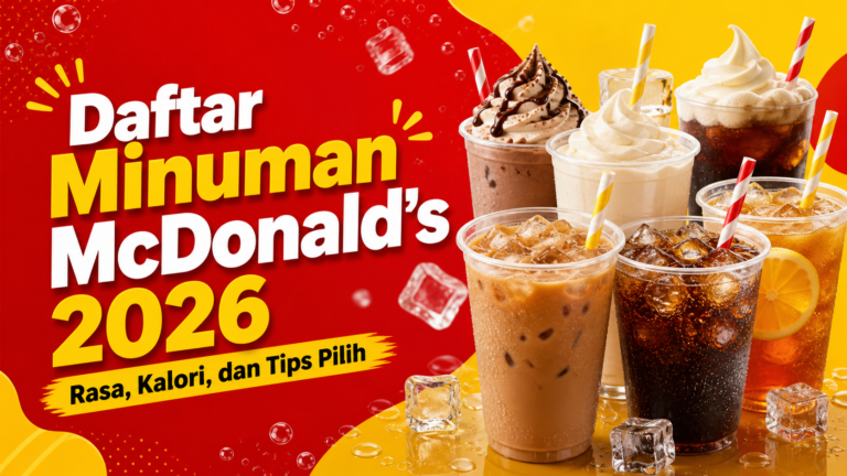 mcdonalds - Daftar Minuman McDonald’s 2026: Rasa, Kalori, dan Tips Pilih