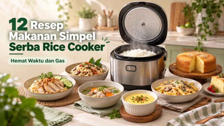 resep - 12 Resep Makanan Simpel Serba Rice Cooker, Hemat Waktu dan Gas