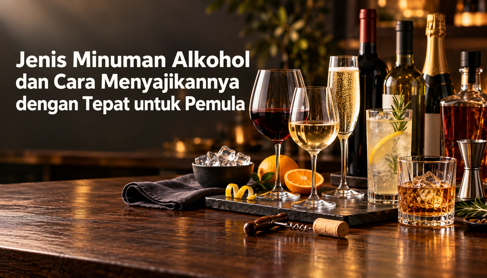 alkohol - Jenis Minuman Alkohol dan Cara Menyajikannya dengan Tepat untuk Pemula