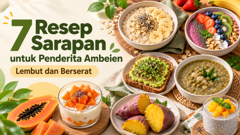 ambeien - 7 Resep Sarapan untuk Penderita Ambeien, Lembut dan Berserat