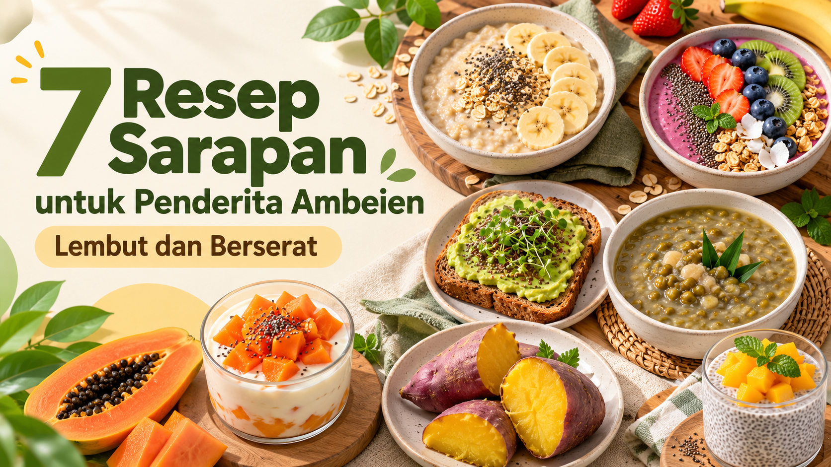 ambeien - 7 Resep Sarapan untuk Penderita Ambeien, Lembut dan Berserat