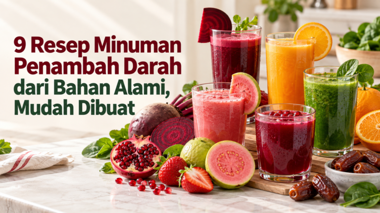 darah - 9 Resep Minuman Penambah Darah dari Bahan Alami, Mudah Dibuat