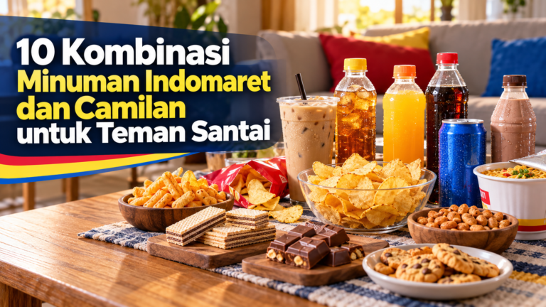 indomaret - 10 Kombinasi Minuman Indomaret dan Camilan untuk Teman Santai
