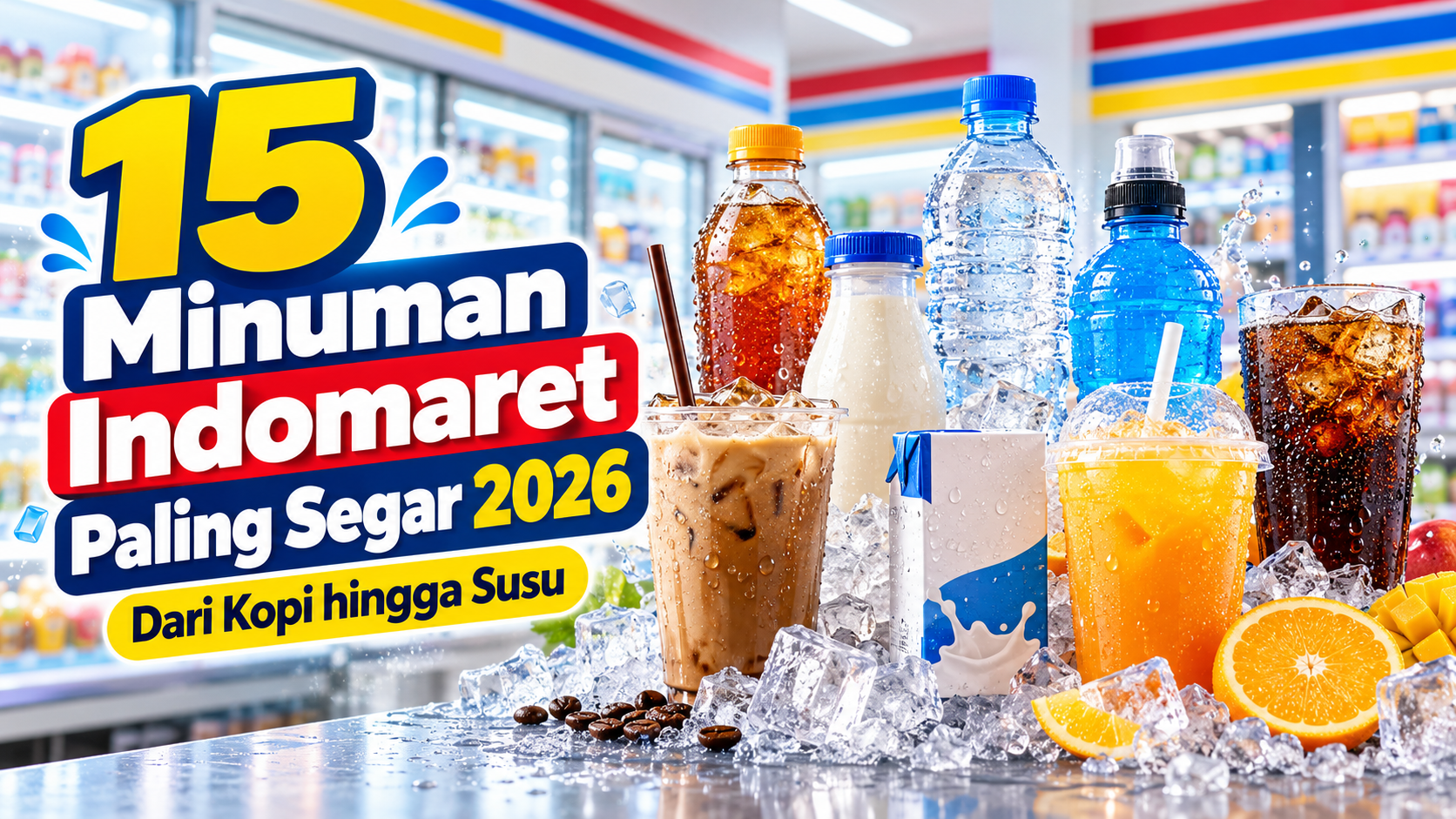 indomaret - 15 Minuman Indomaret Paling Segar 2026, dari Kopi hingga Susu