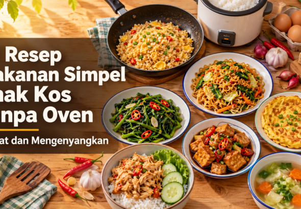 resep - 12 Resep Makanan Simpel Anak Kos Tanpa Oven, Hemat dan Mengenyangkan