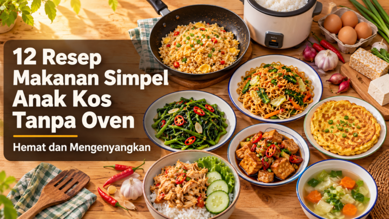 resep - 12 Resep Makanan Simpel Anak Kos Tanpa Oven, Hemat dan Mengenyangkan