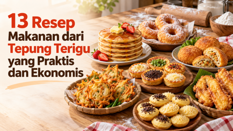 terigu - 13 Resep Makanan dari Tepung Terigu yang Praktis dan Ekonomis